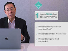 How to THINK about being COURAGEOUS